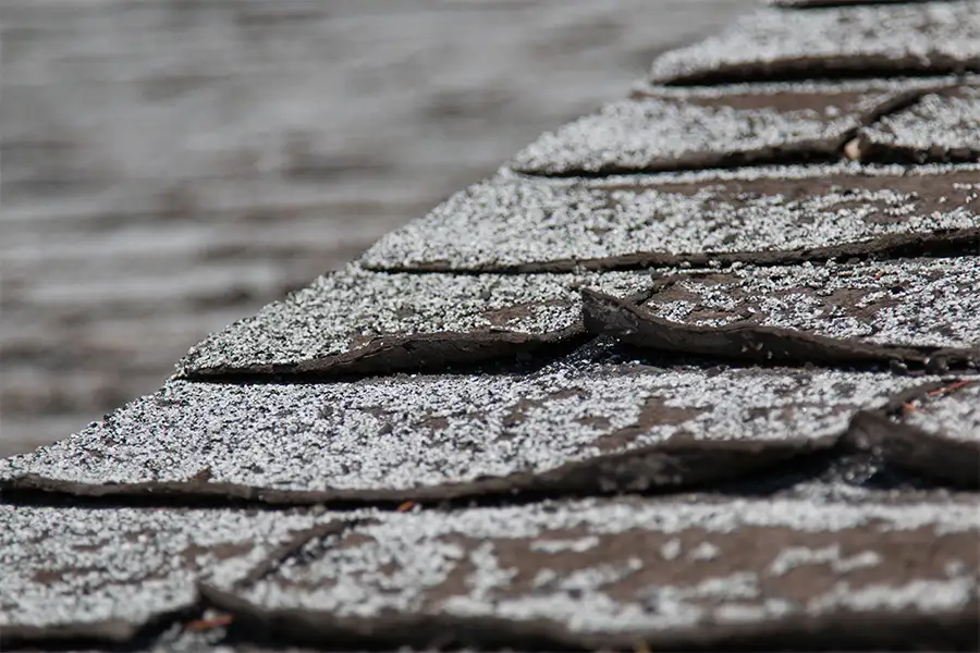 a warping shingled roof central illinois