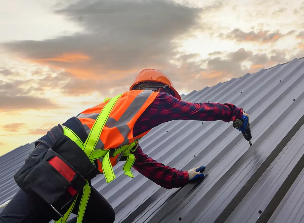 commercial roofing installation for shingle, metal, and flat roofs in pana il