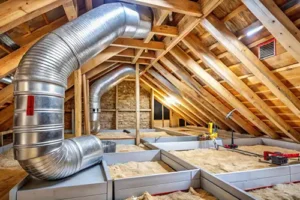 At Your Service Roofing—A ventilation system to improve airflow in a home in Shelbyville, IL.