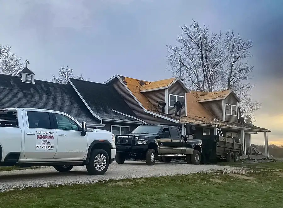 At Your Service Roofing - Complete Roof Replacement Solutions for Long-Term Protection in Effingham, IL