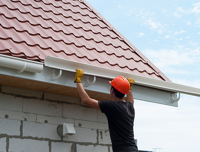 Installation of gutter system in central il